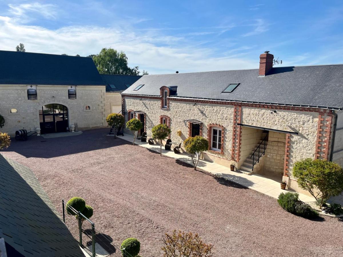 Cave Auger La Maison D'Hotes Restigné Exterior foto